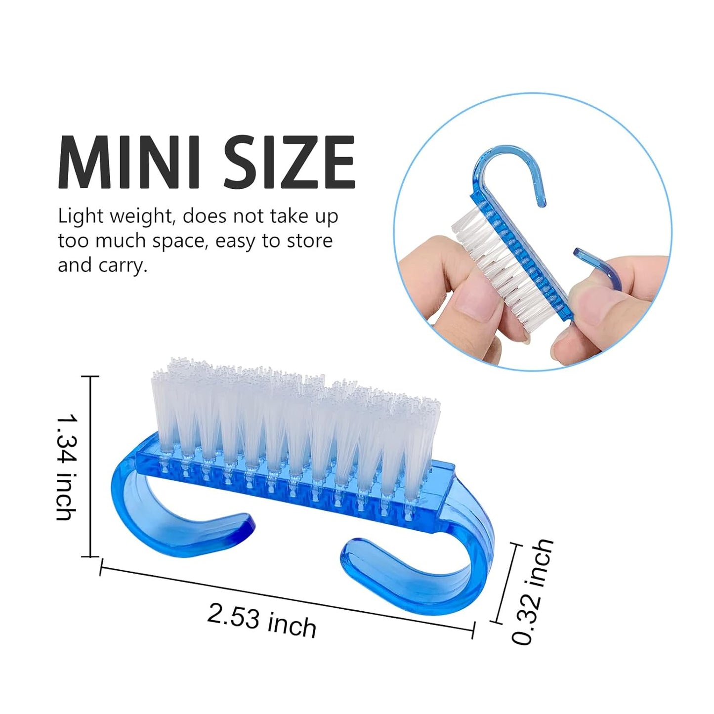Infinity Mini Nail Brushes