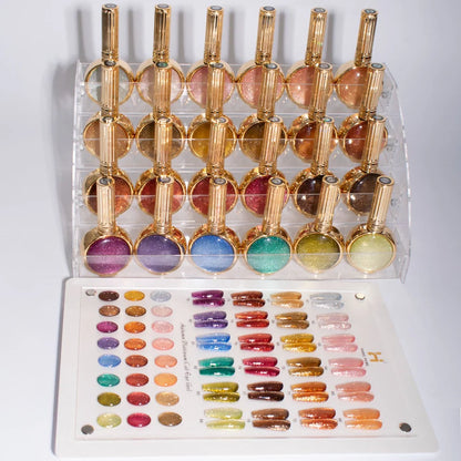 HANG PURE - Autumn Platinum Cat Eye Collection– 24 Colors (61 - 84) Collection