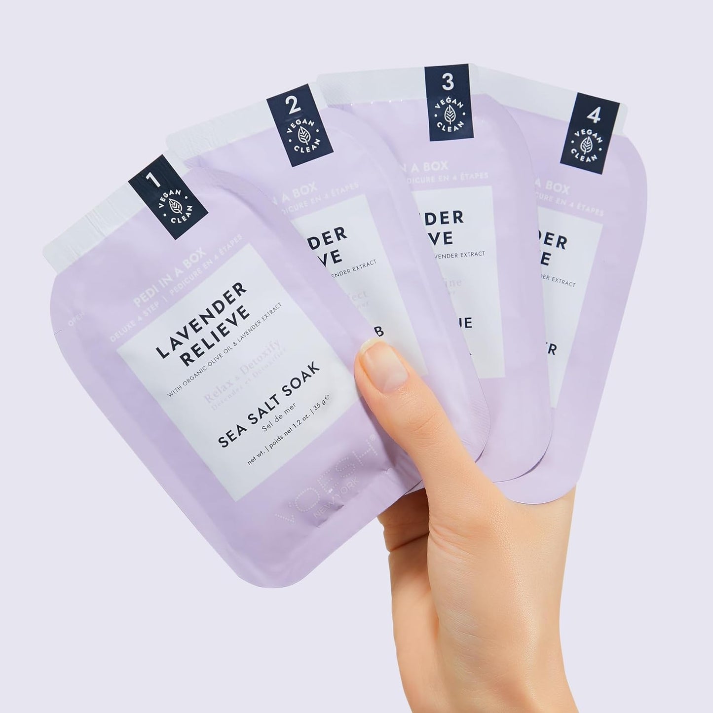 VOESH - Lavender Pedicure 4 Step