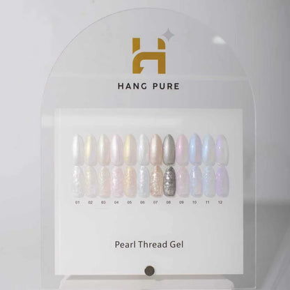 HANG - Pearl Thread Gel Polish Collection – 12 Colors ( 1 - 12) Collection