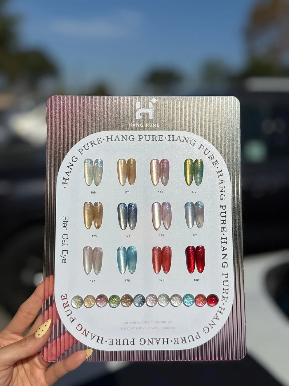Hang Pure Star Cat Eye Gel - 12 Colors-(169-180) Collection