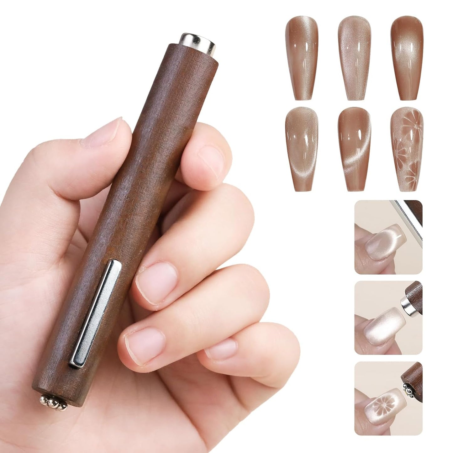 Hang Pure -Multifunctional Cat Eye Gel Nail Polish Magnet for Nail Art