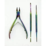 Body Toolz Rainbow Color Ingrown Toenail Set. Remove Unwanted Ingrown Nails