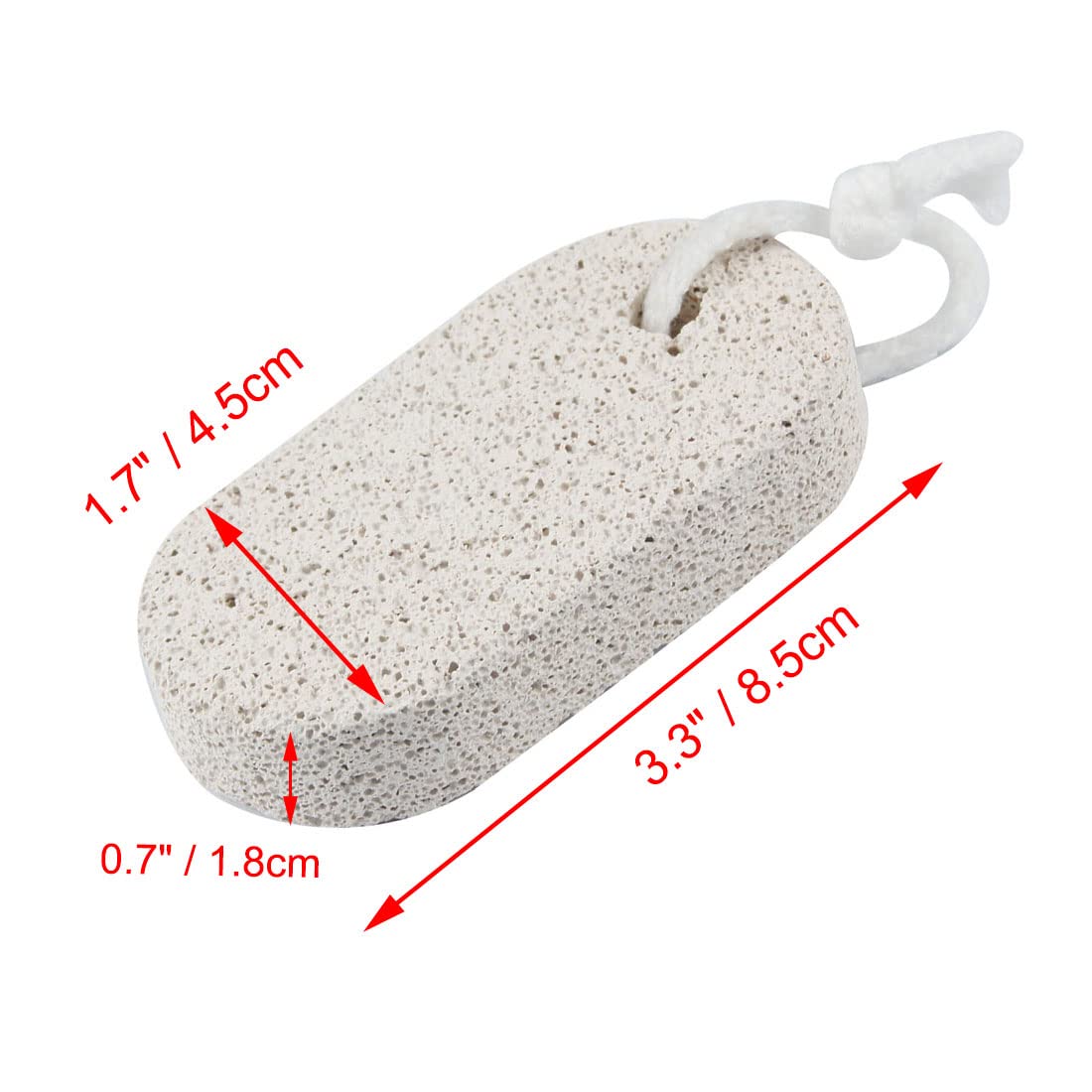 Natural Pumice Stone, Oval Shape Foot Sanding File Callus Remover