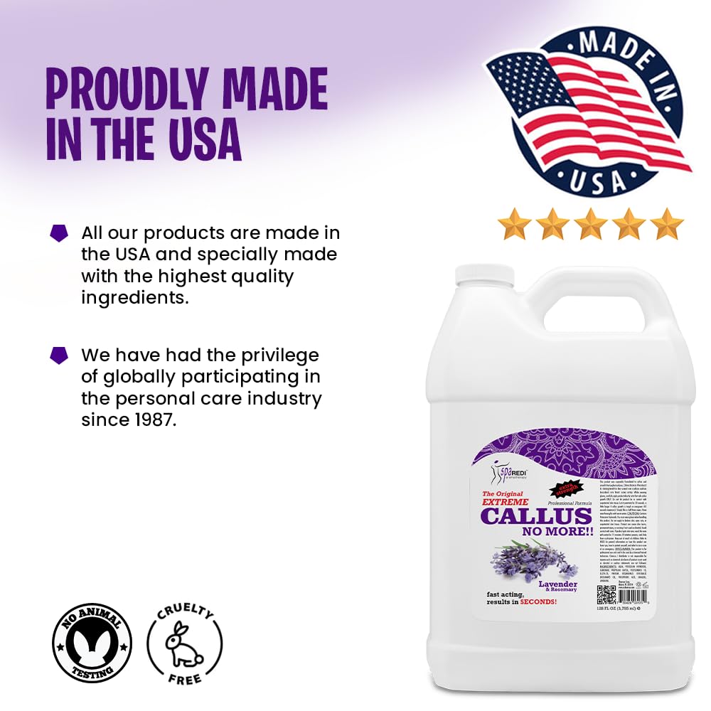 SPA REDI Callus Remover - 128 Oz