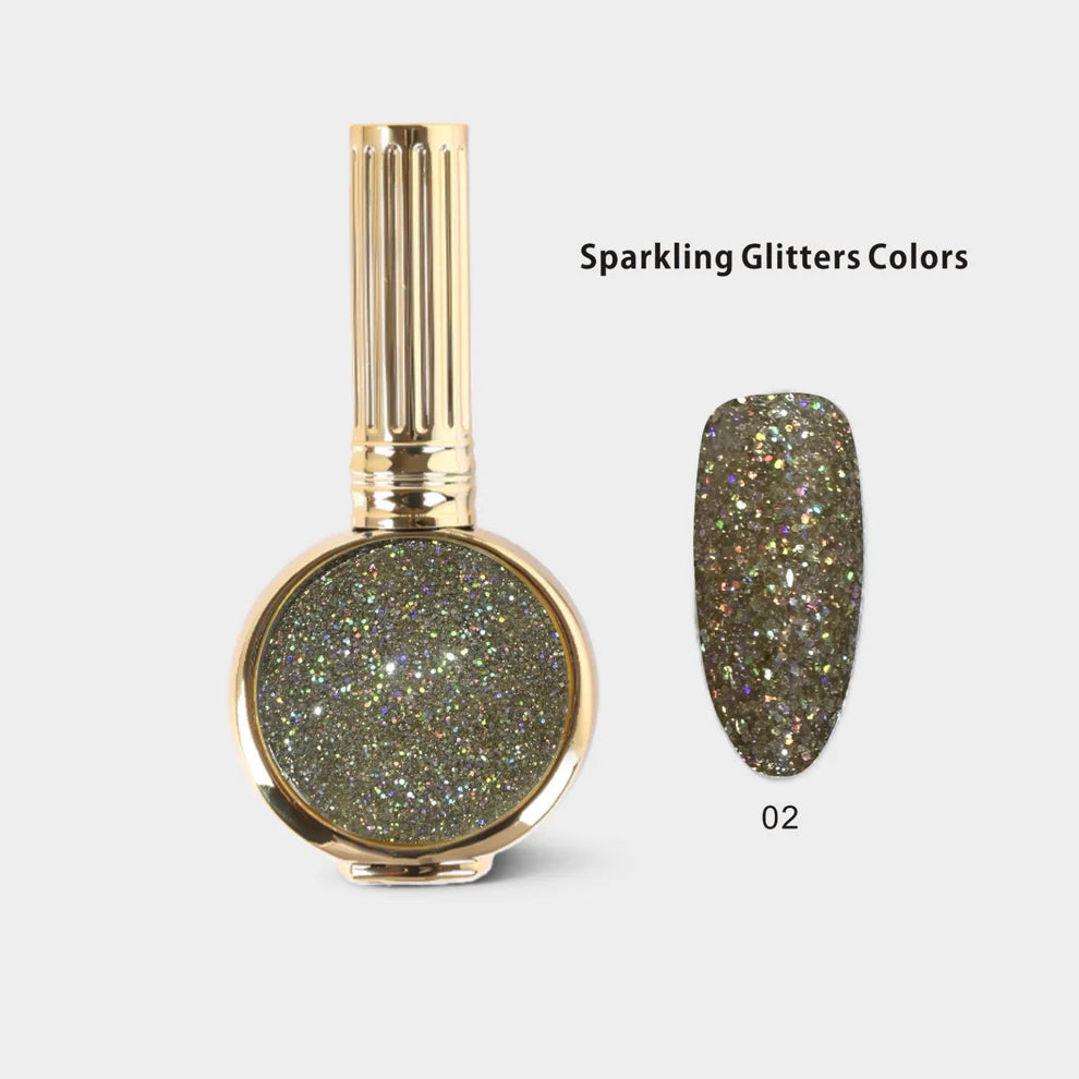 Hang-Sparkling Glitter Gel #02