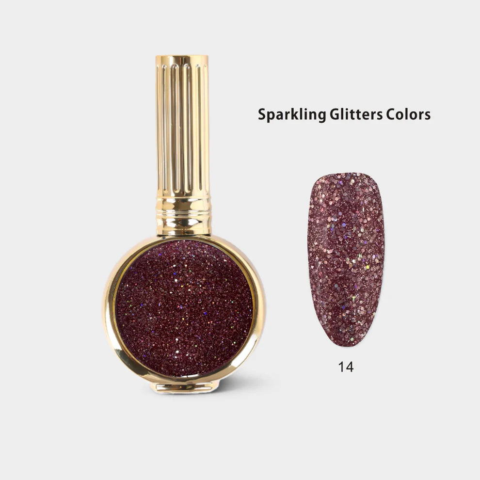 Hang-Sparkling Glitter Gel #14