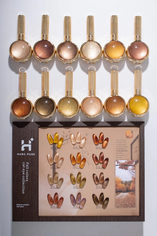 HANG - FALL Cat Eye Gel Polish collection #1-12