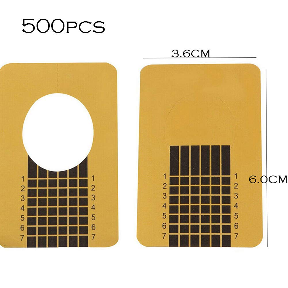 Nail Extension Forms - 500Pcs