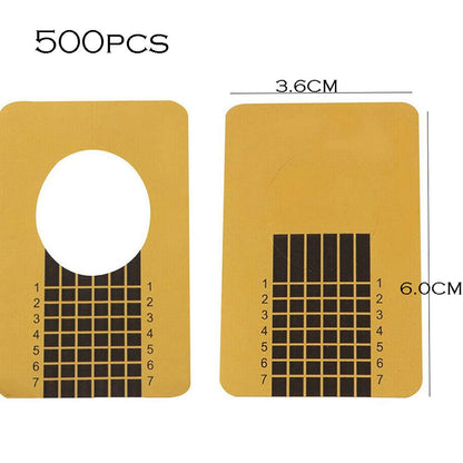 Nail Extension Forms - 500Pcs