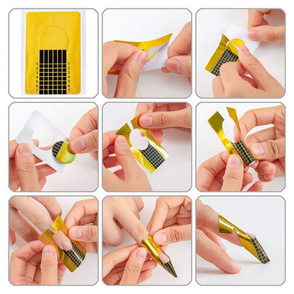 Nail Extension Forms - 500Pcs