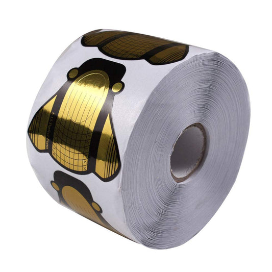 Roll Nail Form(Golden)(100pcs)