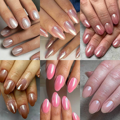 Infinity-Pearl Nail Chrome