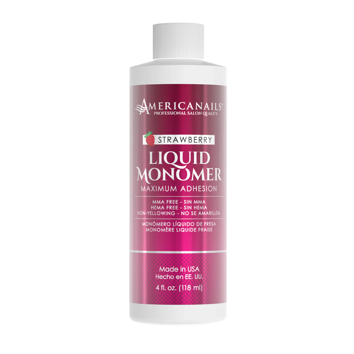 Americanails Strawberry Liquid Monomer 4oz