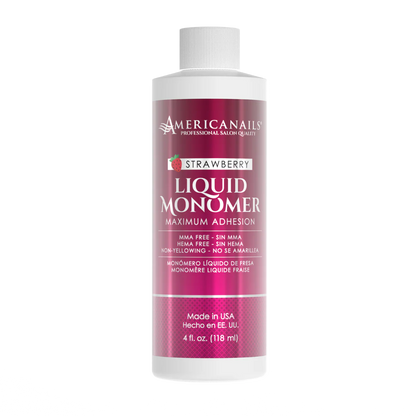 Americanails Strawberry Liquid Monomer 4oz
