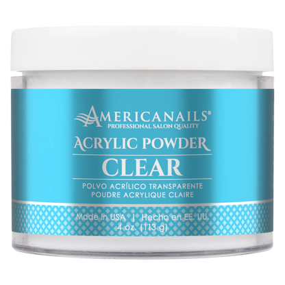 Americanails Acrylic Powder | Clear 4oz