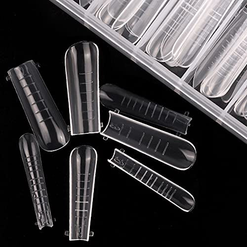 Coffin Gel Dual Nail Forms 120 Pcs