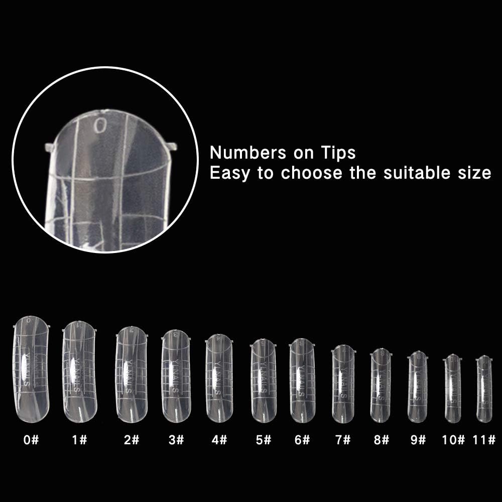 Dual Forms Nail Clear (120Pcs)