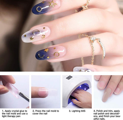 Dual Forms Nail Clear (120Pcs)