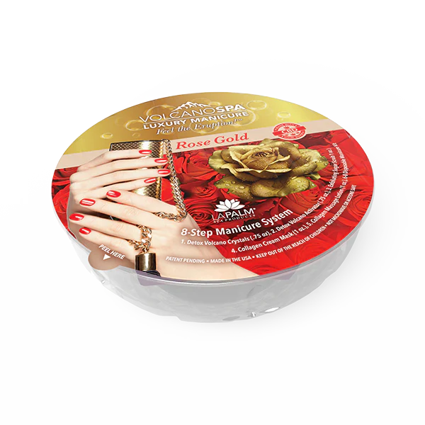 VOLCANO SPA LUXURY MANICURE IN A BOWL | ROSE GOLD