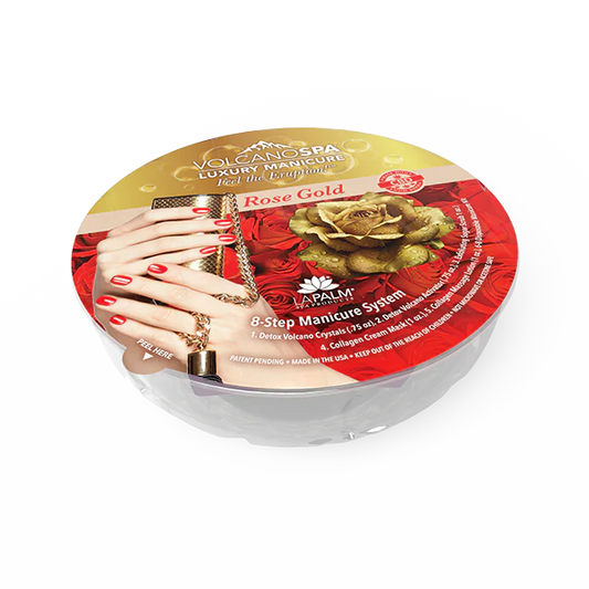 VOLCANO SPA LUXURY MANICURE IN A BOWL | ROSE GOLD