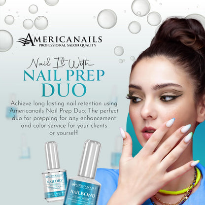 Americanails Nail Prep Duo, NailDry Dehydrator & Acid-Free Primer