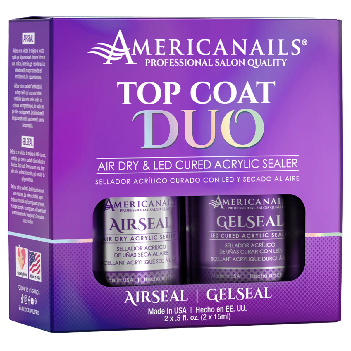 Americanails AirSeal -Gelseal Top Coat