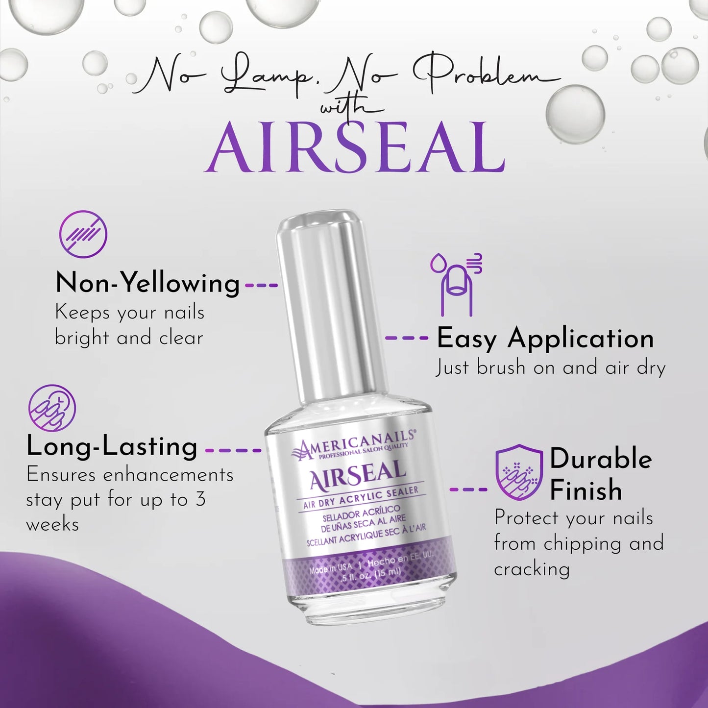 Americanails AirSeal -Gelseal Top Coat