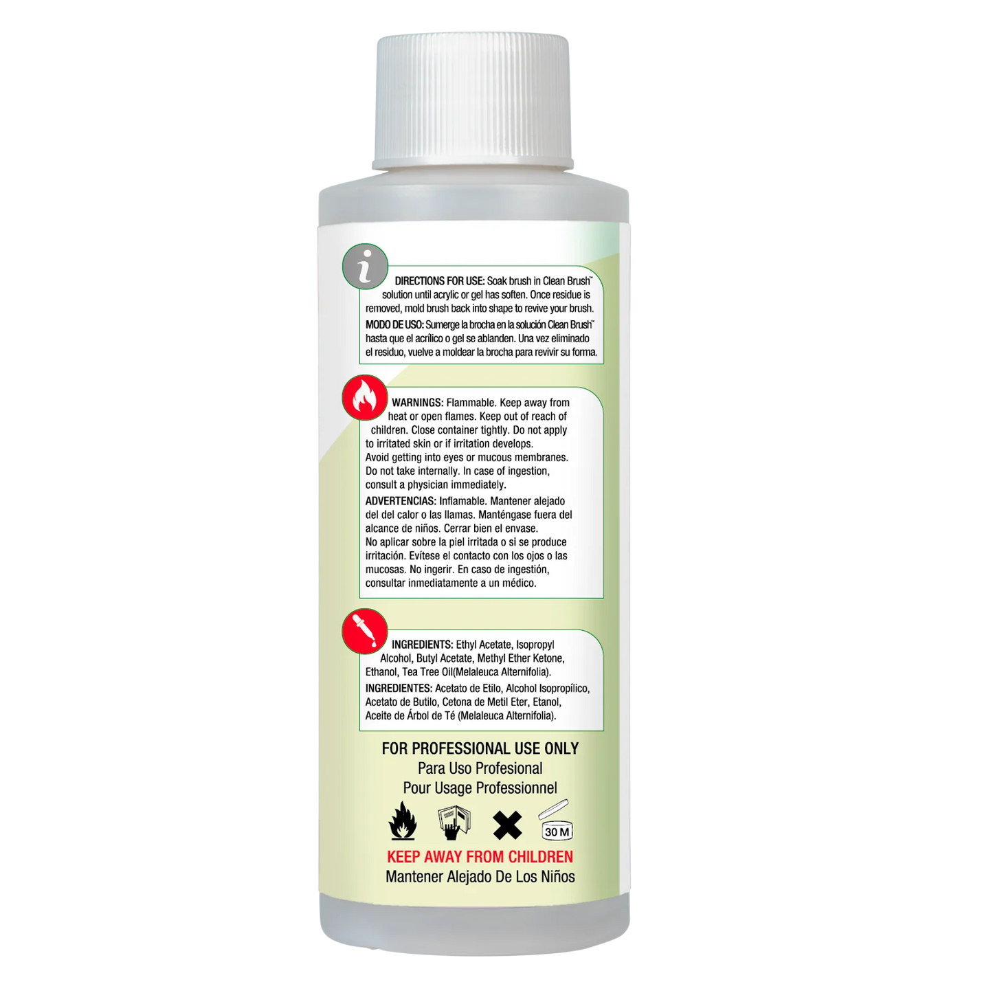 Americanails Clean Brush 4oz