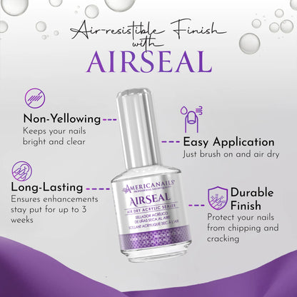 Americanails-AirSeal Air Dry Acrylic Sealer .5oz
