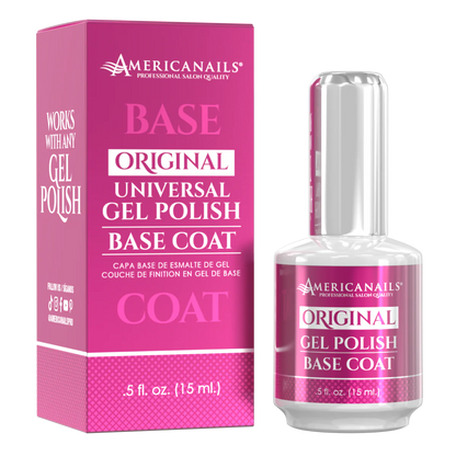 Americanails Original Gel Polish Base Coat .5oz