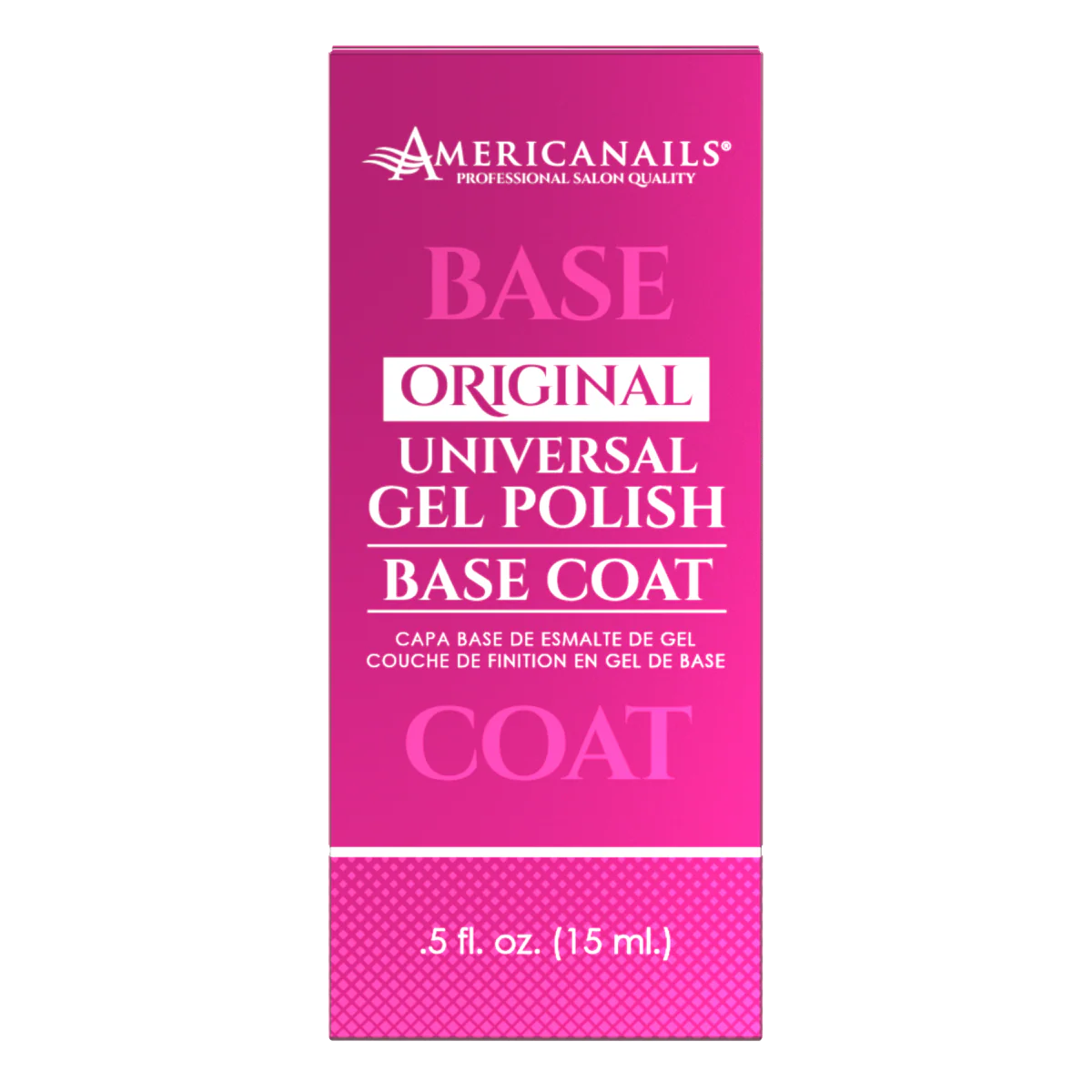 Americanails Original Gel Polish Base Coat .5oz