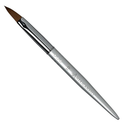 Americanails Faux Kolinsky Designer Series | Oval Acrylic #10 Brush