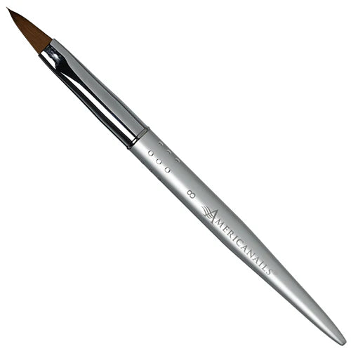 Americanails Faux Kolinsky Designer Series | Oval Acrylic #8 Brush