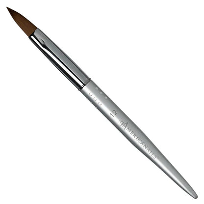 Americanails Faux Kolinsky Designer Series | Oval Acrylic #12 Brush