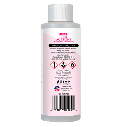 Americanails-100% Pure Acetone 4oz