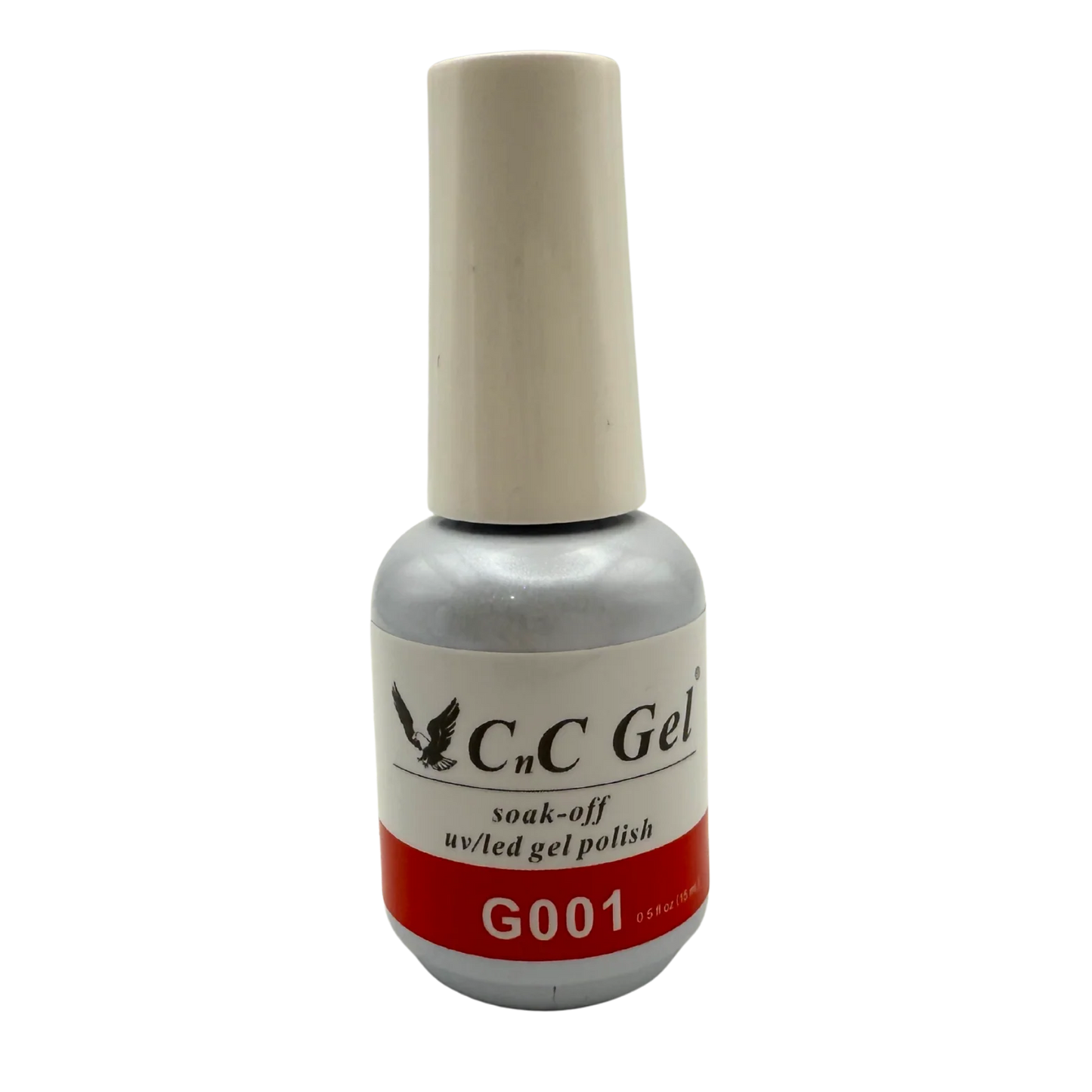 CnC Gel Polish Matching Set – G001 Classic Red | 15ml
