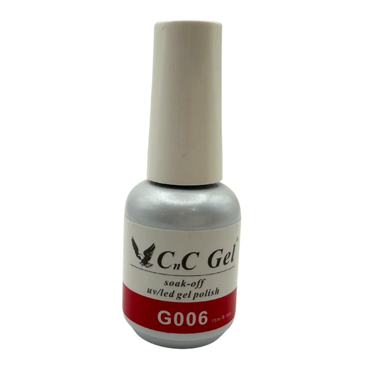CnC Gel Polish Matching Set – G006 Crimson Rush | 15ml
