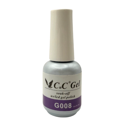 CnC Gel Polish Matching Set– G008 Lavender Bloom | 15ml