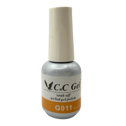 CnC Gel Polish Matching Set – G011 Sunset Marigold | 15ml