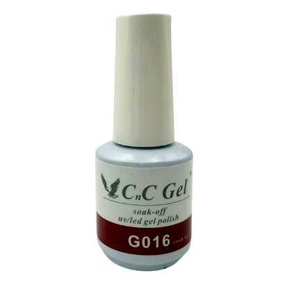 CnC Gel Polish Matching Set – G016 Cocoa Chestnut | 15ml