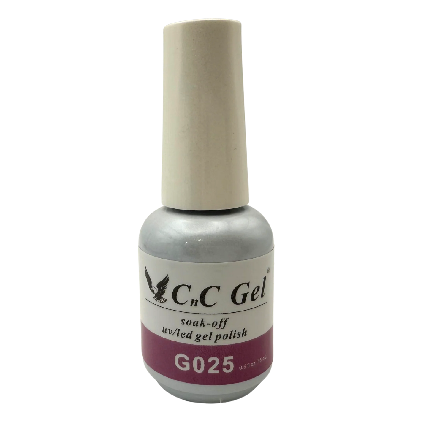 CnC Gel Polish Matching Set – G025 Mauve Petal | 15ml