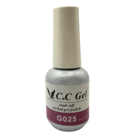 CnC Gel Polish Matching Set – G025 Mauve Petal | 15ml