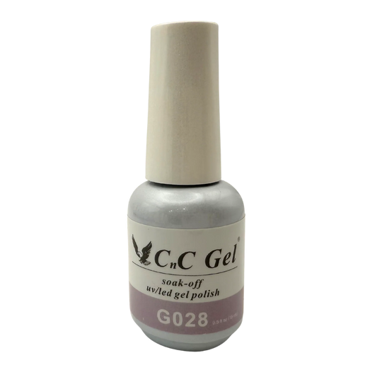 CnC Gel Polish Matching Set– G028 Dusty Mauve | 15ml