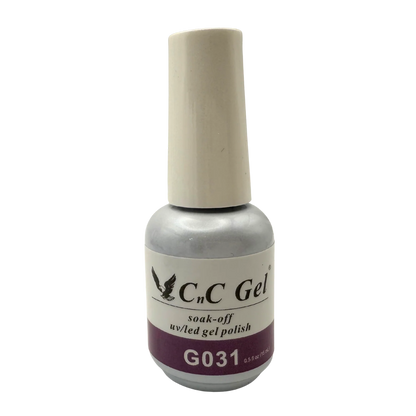 CnC Gel Polish Matching Set – G031 Plum Wine | 15ml