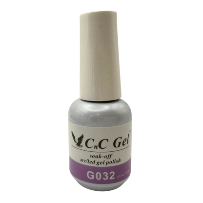 CnC Gel Polish Matching Set – G032 Lavender Mist | 15ml