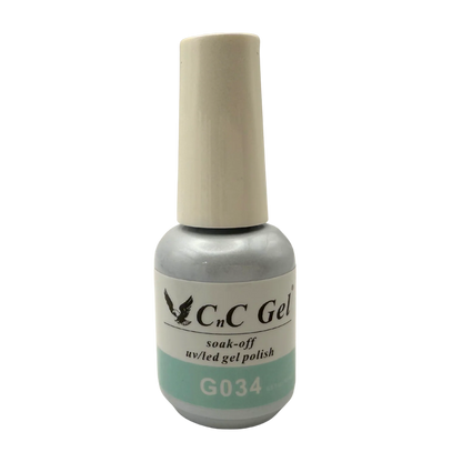 CnC Gel Polish Matching Set – G034 Mint Breeze | 15ml