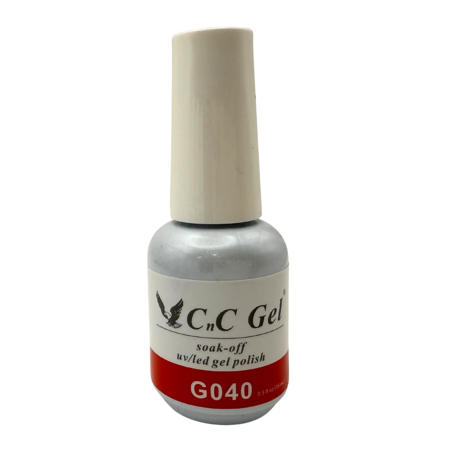 CnC Gel Polish Matching Set – G040 Crimson Red | 15ml