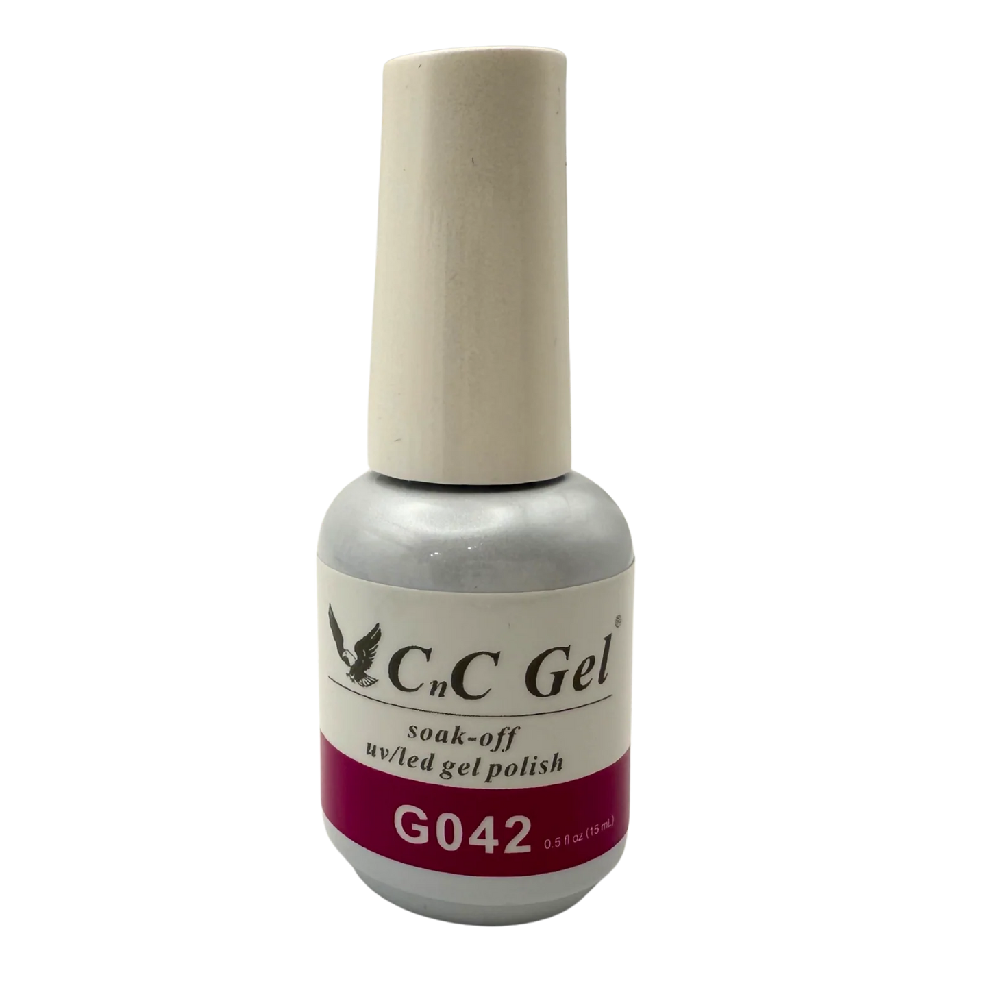 CnC Gel Polish Matching Set– G042 Deep Magenta | 15ml