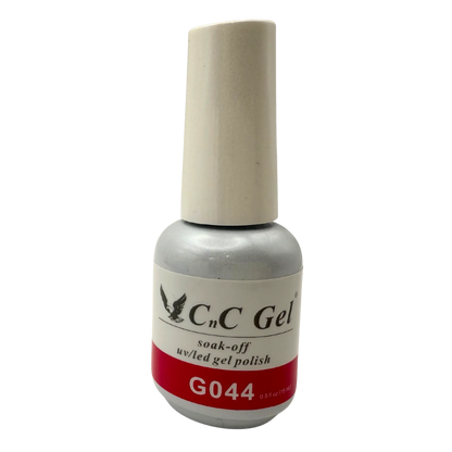 CnC Gel Polish Matching Set – G044 Fire Red | 15ml